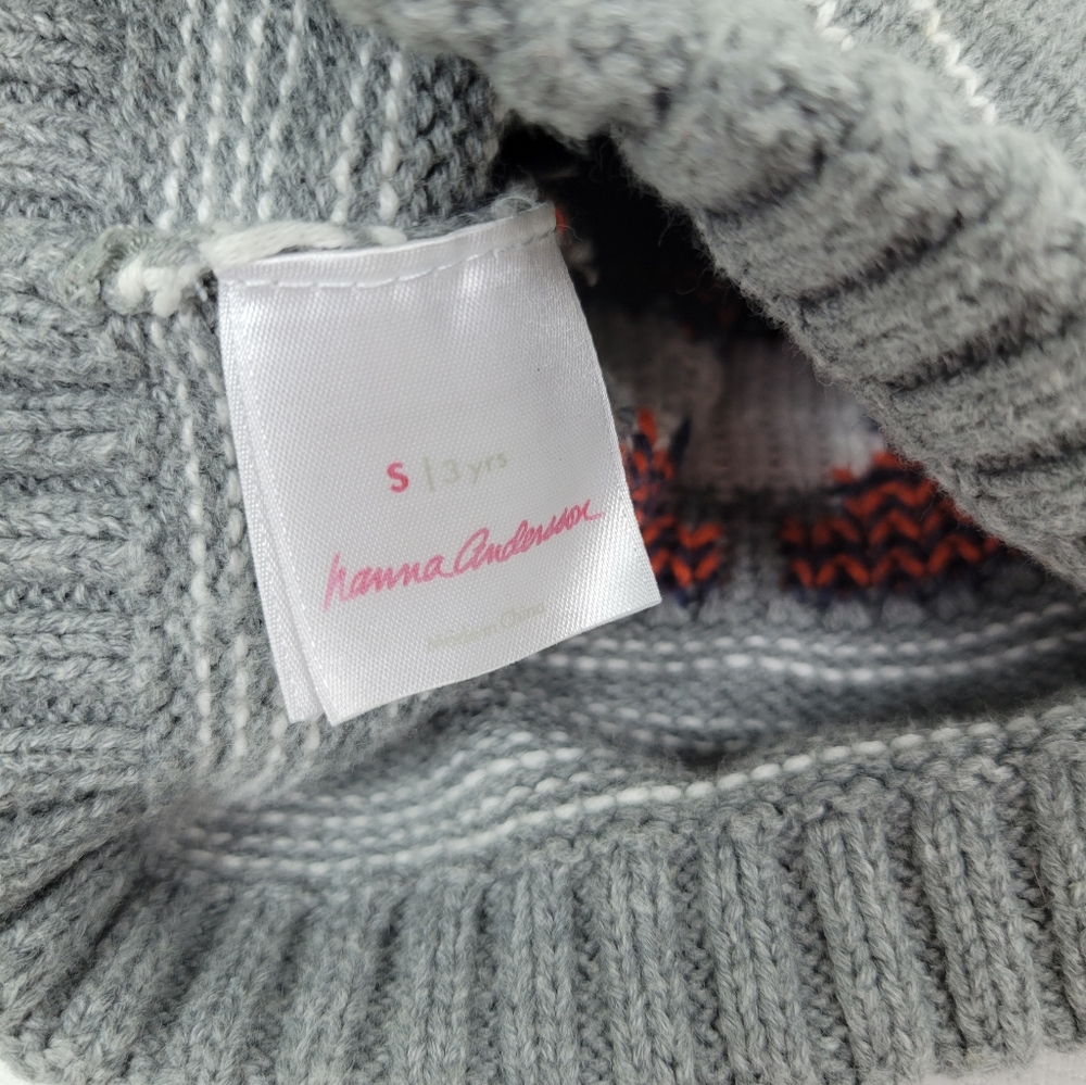 Hanna Andersson Cotton Knit Little Boy Hay Sz S/3yrs - Picture 3 of 5